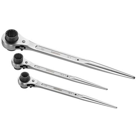 Clé à cliquet de construction, 19x22mm  TENGTOOLS PGW1922 245200209