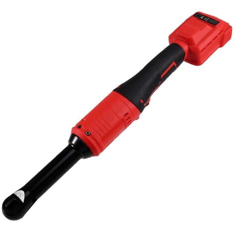 Clé à cliquet électrique allongée pour batterie 18V