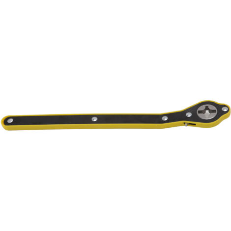 Clé à cliquet ergonomique de 34 cm pour démontage et réparation de pneus, manche long gain de temps.