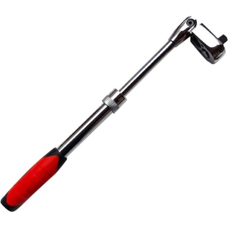 Clé à cliquet extensible, clé à cliquet avec tête