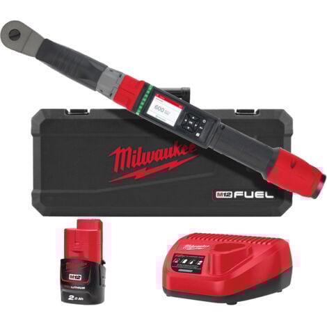 Clé à cliquet Fuel 12V 2Ah 203Nm + Chargeur M12-18FC MALWAUKEE - 4933464970