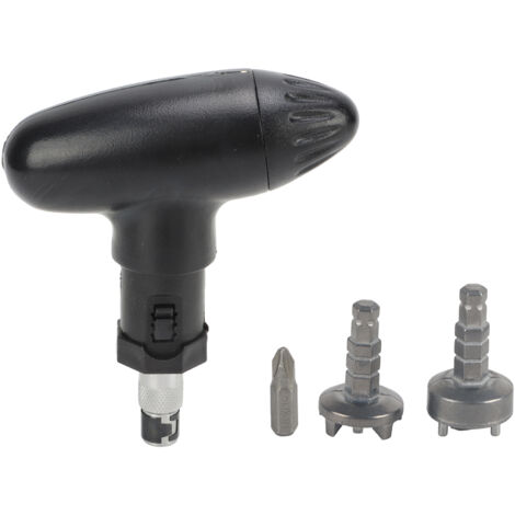 Clé à cliquet pour crampons de chaussures de golf avec embouts et extracteur - Kit d'installation complet