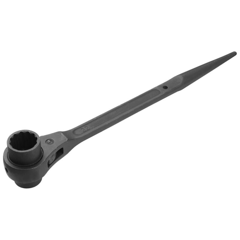 Tolsen - cle' a' cliquet pour e'chafaudage 19X22MM