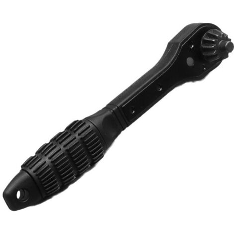 Clé à cliquet réglable pour perceuses électriques - compatible avec une variété de mandrins de perceuse, notamment 1,5-10 mm, 1,5-13 mm et 3-16 mm.