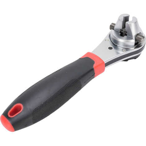 Clé à cliquet réglable pour vis de 6 à 22mm, Portable, multifonctionnelle, avec poignée antidérapante