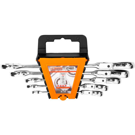 Clé à cliquet Richmann C7401 8-19 mm 5 unités
