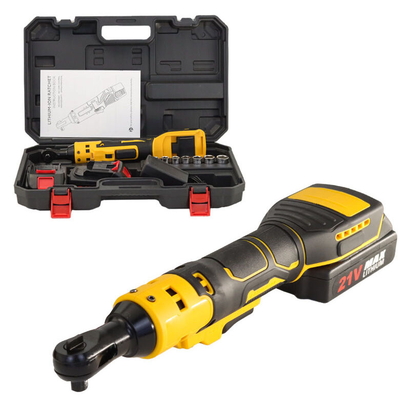 Clé à cliquet sans fil avec moteur à brosse cliquet électrique à vitesse variable