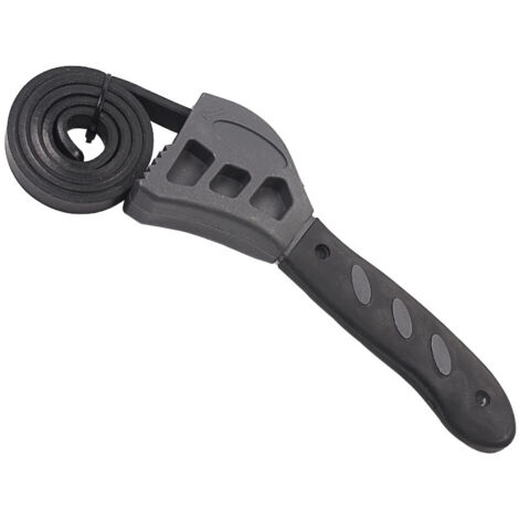 Clé à courroie multifonction en plastique, ouvre-bouteille réglable, filtre à huile automatique et clé, outils manuels d