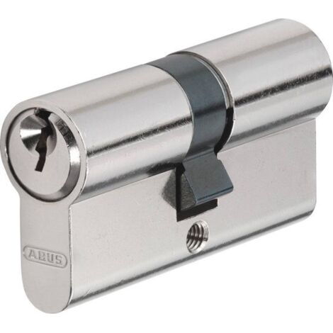 CLÉ À CYLINDRE E50 NICKEL SERRATA 35-35 - E50 N 35/35