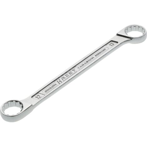Clé a double anneau DIN837B 12 x13 mm Hazet