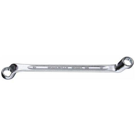 Clé à double anneaux 20 22x24mm 330mm de profondeur avec couronne