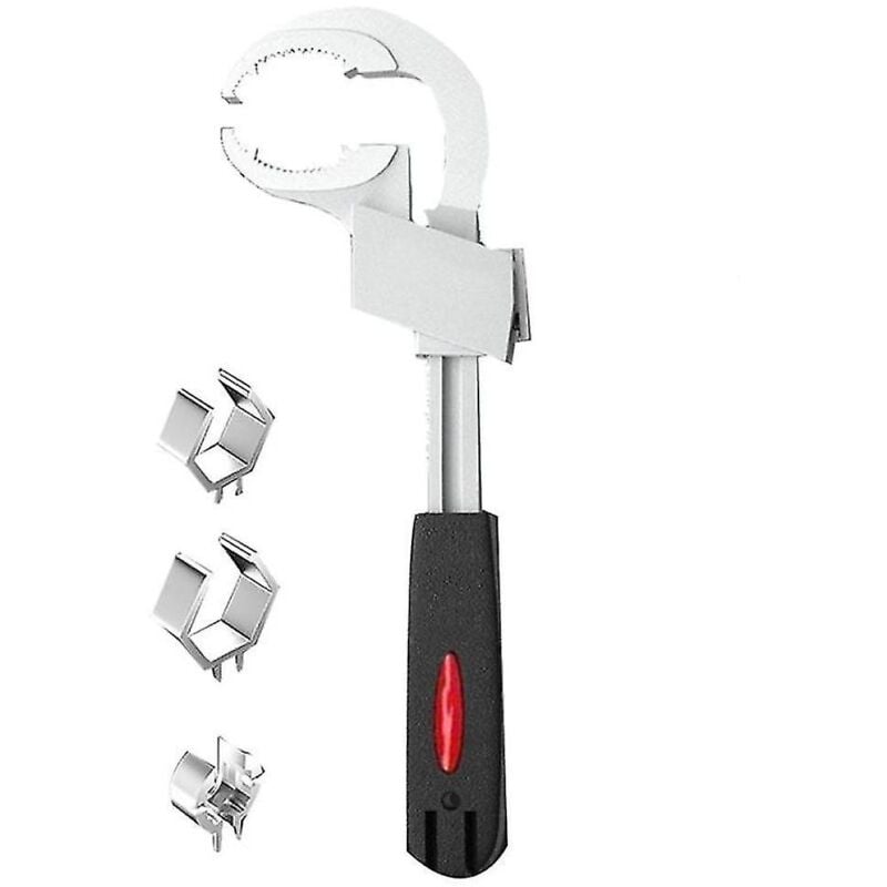 Fei Yu - Clé à double extrémité réglable universelle - Clé à molette multifonctionnelle pour la réparation de plomberie