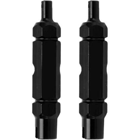 Clé à Double Tête pour Valve de Vélo, Outil de Réparation pour Chambre à Air Presta et Schrader