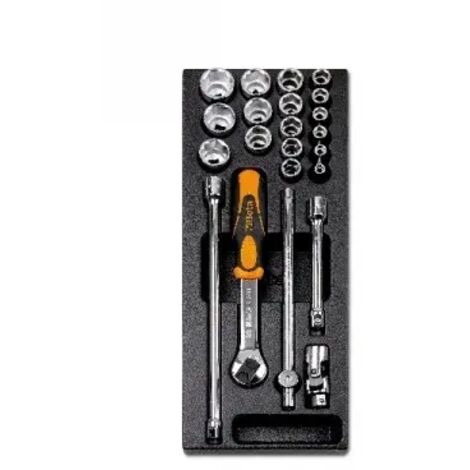 Clé à douille 3/8 avec beta rigide thermoformé t92