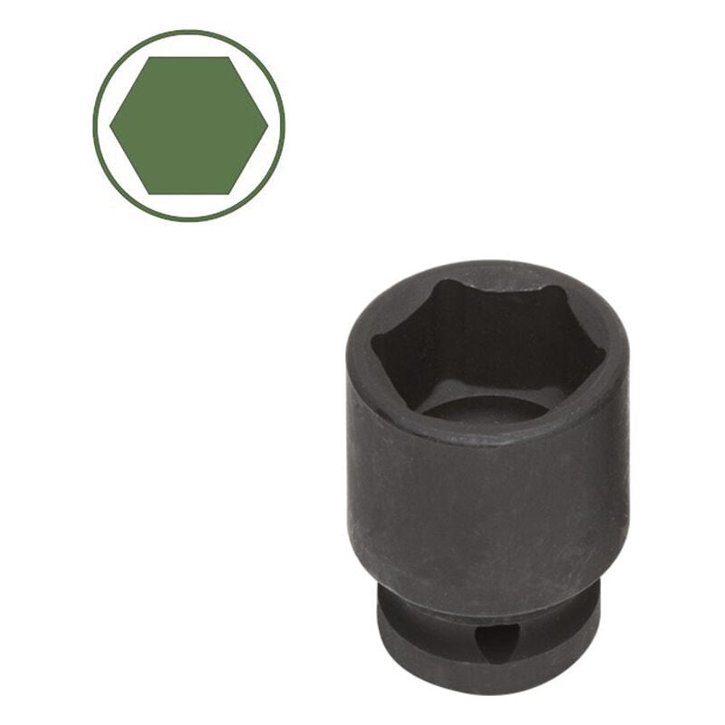 Fervi - Cle a douille a choc renforcee 21 mm 1