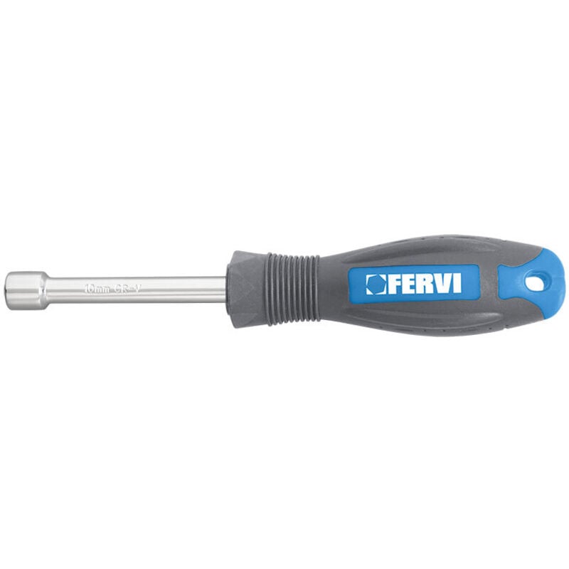 Fervi - Cle a douille avec manche de 4 mm Socket wrench with 4 mm handle cb002/04