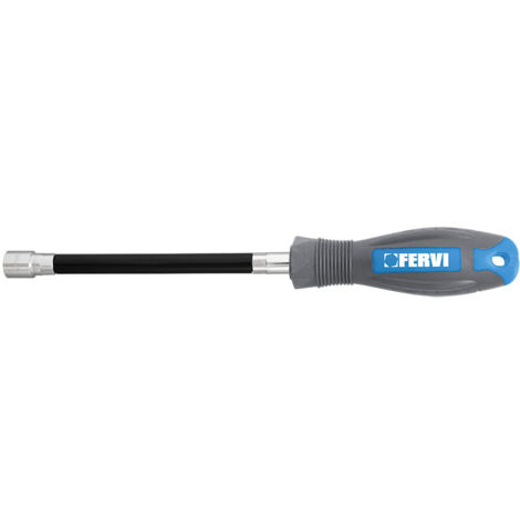 Cle a douille avec manche flexible 10 mm