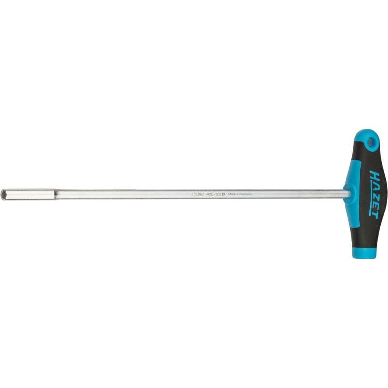 Clé à douille pour tête de radio détecteur 428-3.5 ∙ Profil à 6 pans extérieurs ∙ Taille 3,5 mm