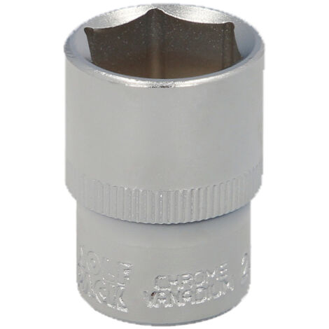 Clé à douille hexagonale 1/2" 20 mm. Profil 6 pans