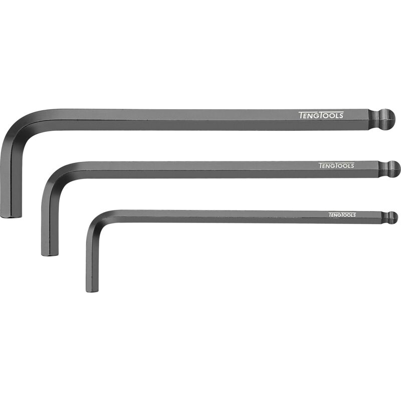 Clé à douille hexagonale à tête sphérique 6 mm CR-MO