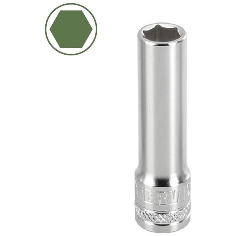 Cle a douille hexagonale longue 22 mm 3/8