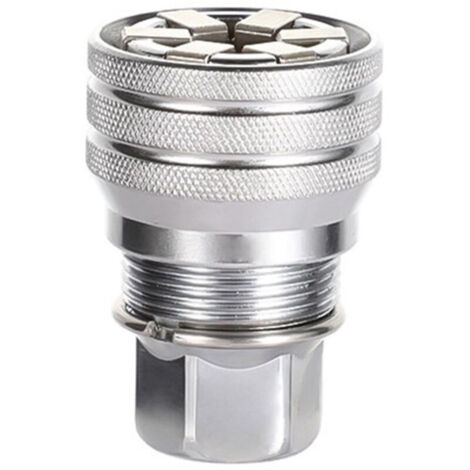 Clé à douille hexagonale universelle réglable 10-19mm, adaptateur de cliquet de couple tête de perceuse électrique en acie