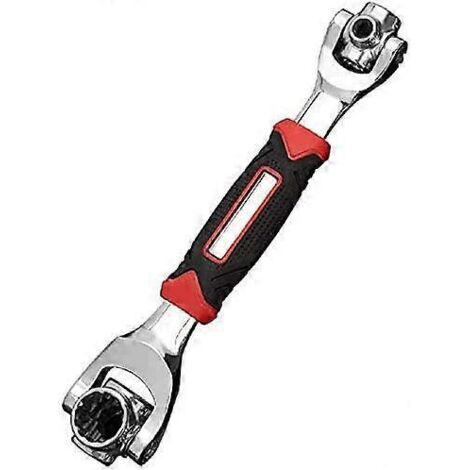 Clé à douille multifonction 52 en 1 avec tête rotative à 360°