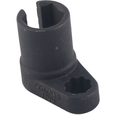 Clé à douille pour capteur d'oxygène à 6 pans décalés en acier Cr Mo, outils de retrait de manchons, drive 1/2"