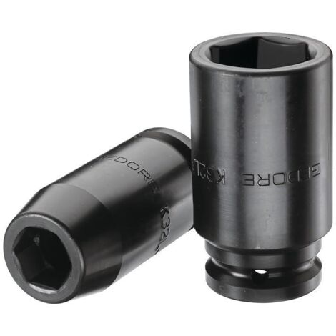 Clé à douille pour tourne-à-écrou K 32 L 3/4 pouces SW 36 mm L.90 mm