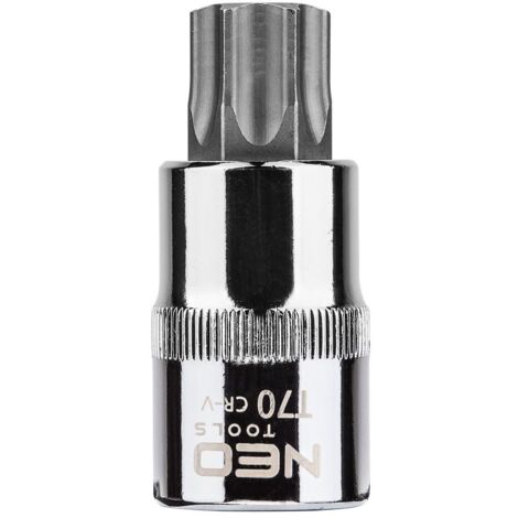 Clé à douille torx Neo 08-759 acier chrome vanadium 55 mm