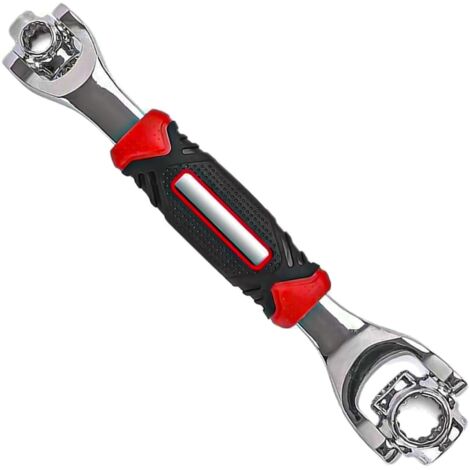 Clé à Douille Universelle 52 en 1, Clé Rotative à 360 Degrés, Clé à Cliquet, Clé à Douille Multifonctionnelle Pour la Réparation de Vélos et de Voitures, Maison