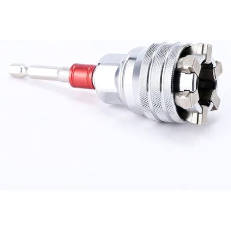Clé à douille universelle réglable 3/8" Clé à cliquet dynamométrique réglable Adaptateur de douille de réparation