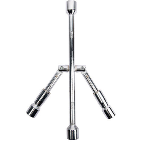 Clé à Écrou De Roue Pliable Voies Pour Voiture Outil De Réparation De Pneus Compact Et Pratique Facile à Transporter（17/19/21/23mm）