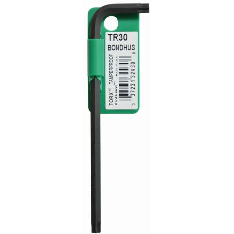 Clé à équerre longue Torx inviolable TR27  Bondhus 32427