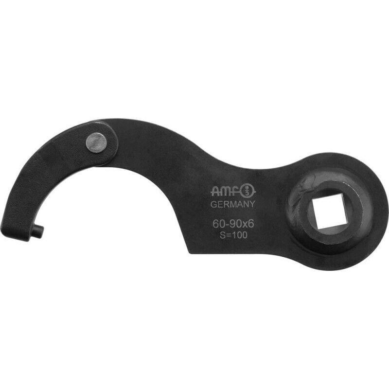 Clé à crochet articulée avec pivot 95-165mm pour clé dynamométrique 3/4 AMF