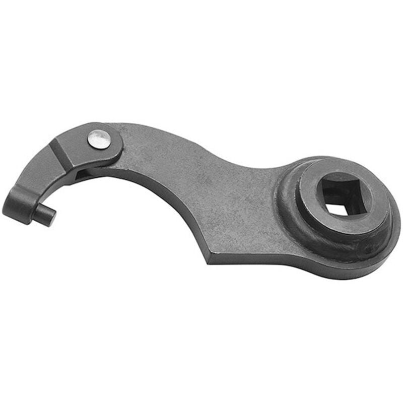 Clé à ergot articulée pour clé dynamométrique, Capacité de serrage : 35-60 mm, ø du tenon 4 mm, Calibre de perçage 75 mm, Épais. : 5 mm