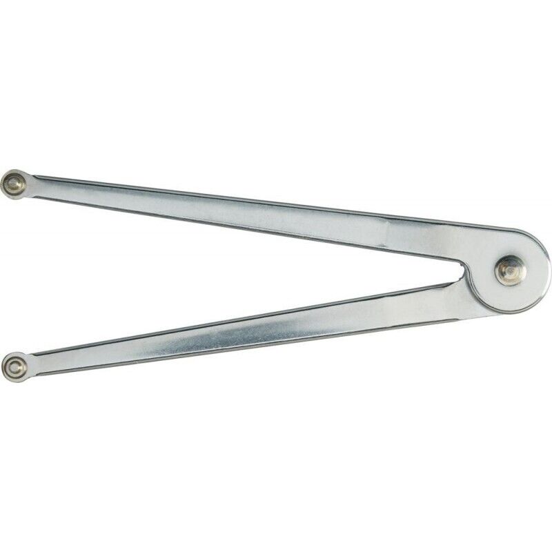 AMF - Jeu de clés réglables Acier inoxydable11-60mm/ 4mm tenon