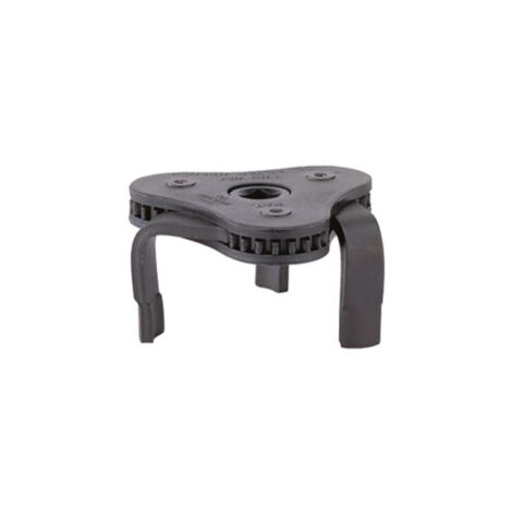 Clé à filtre à huile auto-réglable 63-120mm – Carré d'entraînement 3/8' – Adaptateur 1/2'F vers 3/8'M – Finition anti-rouille – King Tony