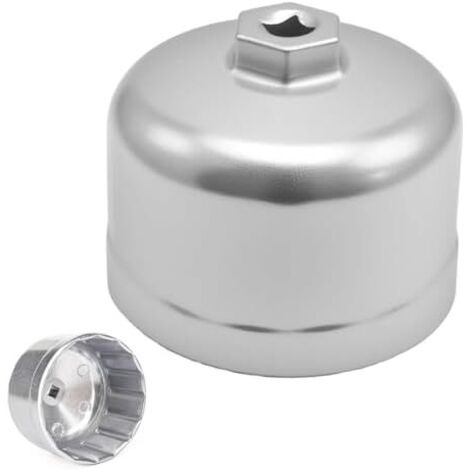 Clé à filtre huile de 86 mm, outil retrait type douille 16 cannelures, douilles boîtier style cartouche, pour Volvo et -