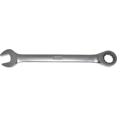 Clé à fourche avec cliquet annulaire30 mm droite