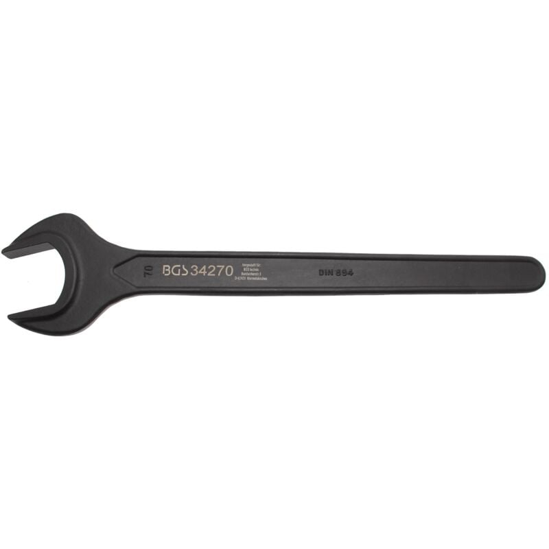 Clé à fourche din 894 70 mm