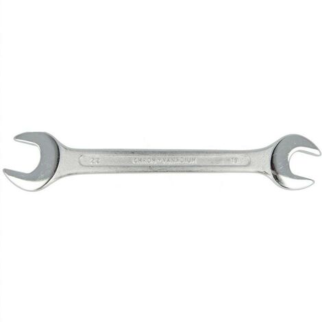 Clé à fourche double 19 x 22 mm