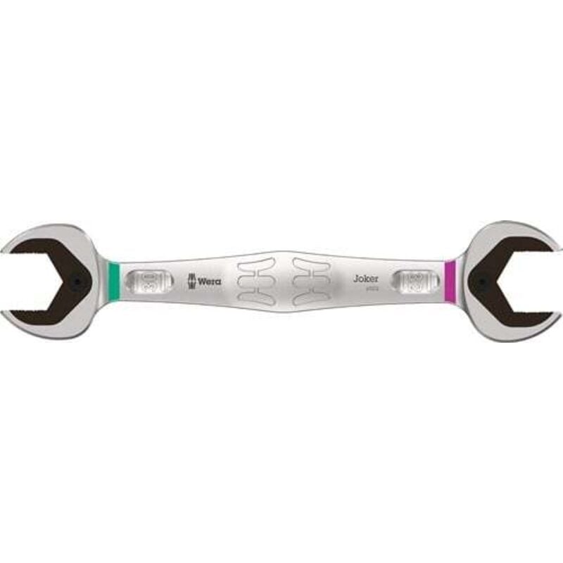Clé à fourche double Wera 6002 Joker 30x32mm L.305mm ma verchr - 5020264001