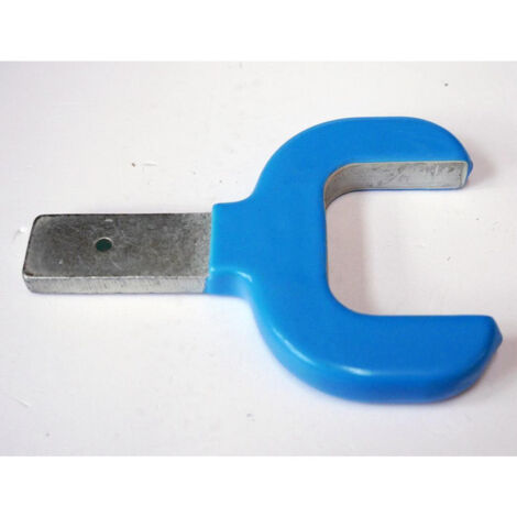 Clé à fourche droite embout à ouverture 45mm risolé bleu ATEX I pour adaptateur de clé dynamométrique DERANCOURT