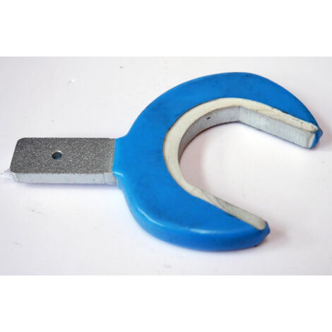 Clé à fourcheincliné 30° embout à ouverture 50mm isolé bleu ATEX I pour adaptateur de clé dynamométrique DERANCOURT