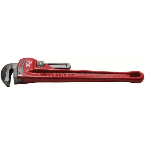 Cle a griffe 450 mm 18 pouces de plombier stillson bgs pro serre tube 1 main