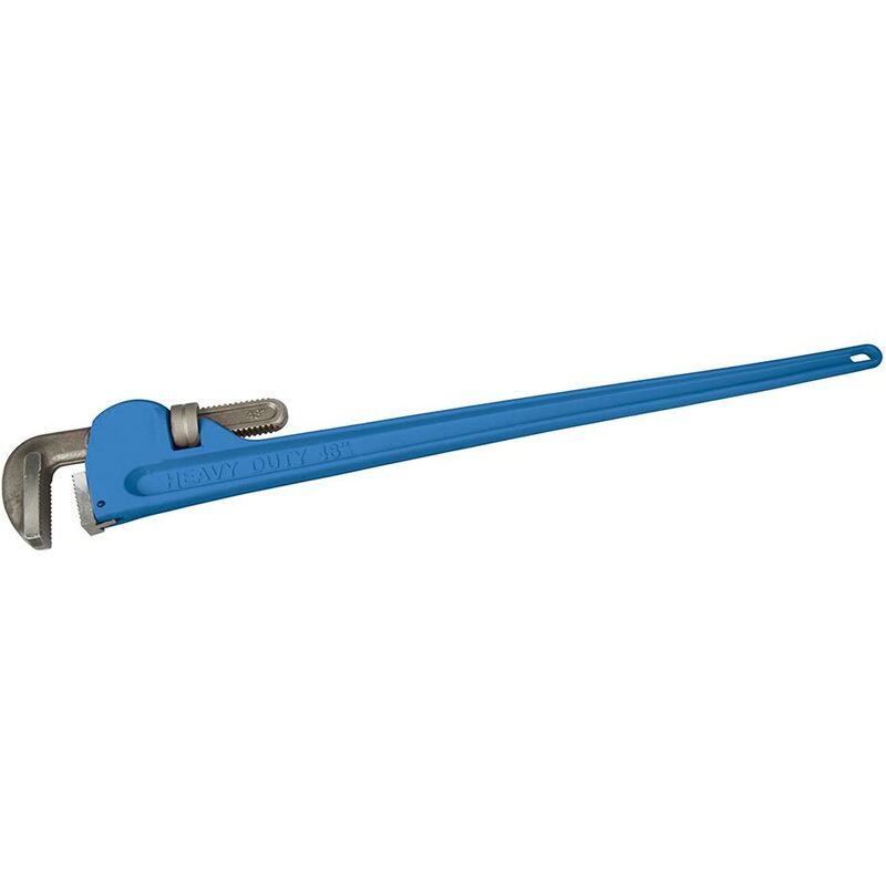 Silverline - Clé à griffe Stillson, gamme Expert Longueur de 1 200 mm, mâchoires de 125 mm