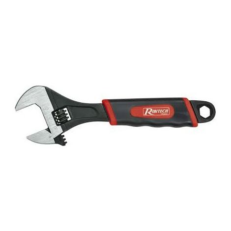 Clé à molette 10" / 250 mm poignée gainée