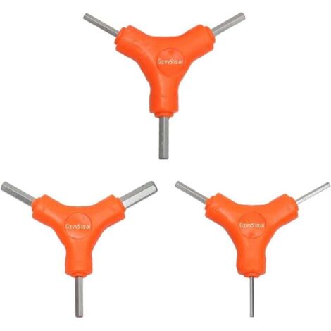 Clé à molette hexagonale pour vélo, clé hexagonale en Y à 3 voies pour clé dynamométrique de vélo, outil de réparation hexagonal pour vélo