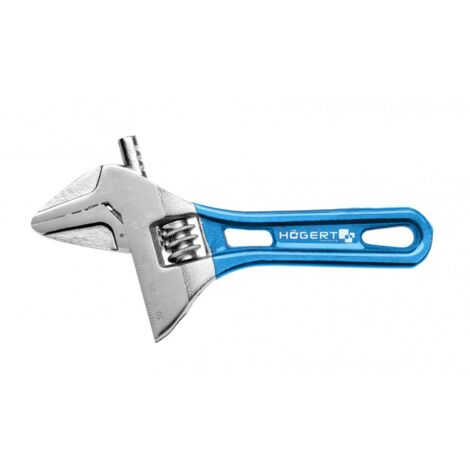 Clé à molette Hogert HT1P562 140 mm